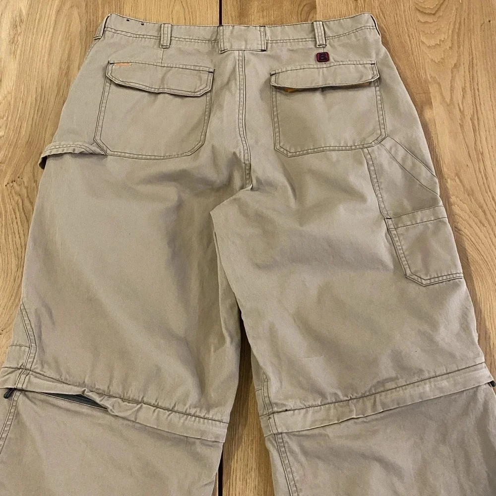 Vintage Bugle Boy Convertible Cargo Pants‎ 34 Y2K HipHop Skater Streetwear